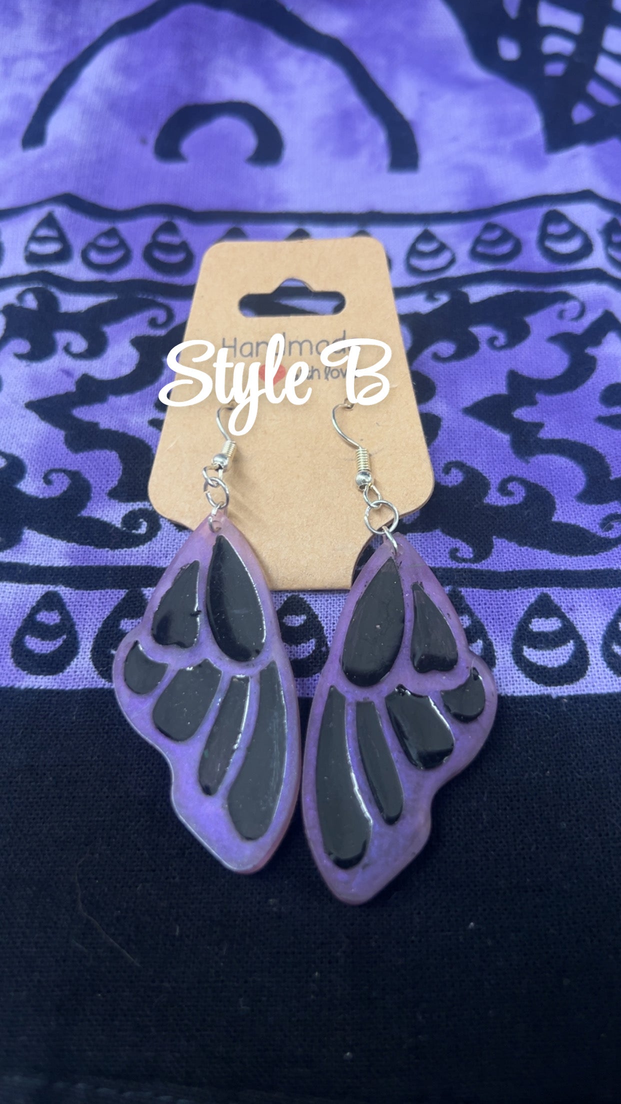 Butterfly earrings